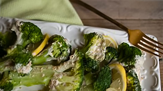 Broccoli Met Citroen Tahinisaus