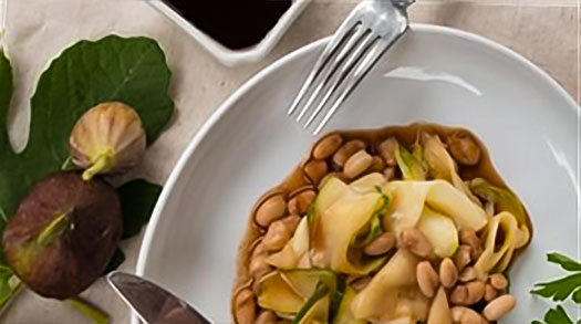 Pittige Witte Bonen En Courgette