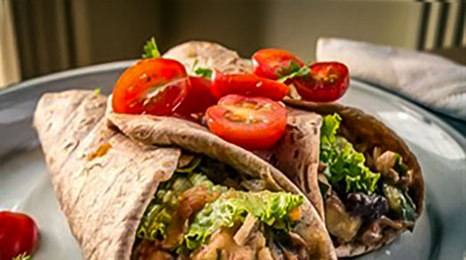Courgette Burrito
